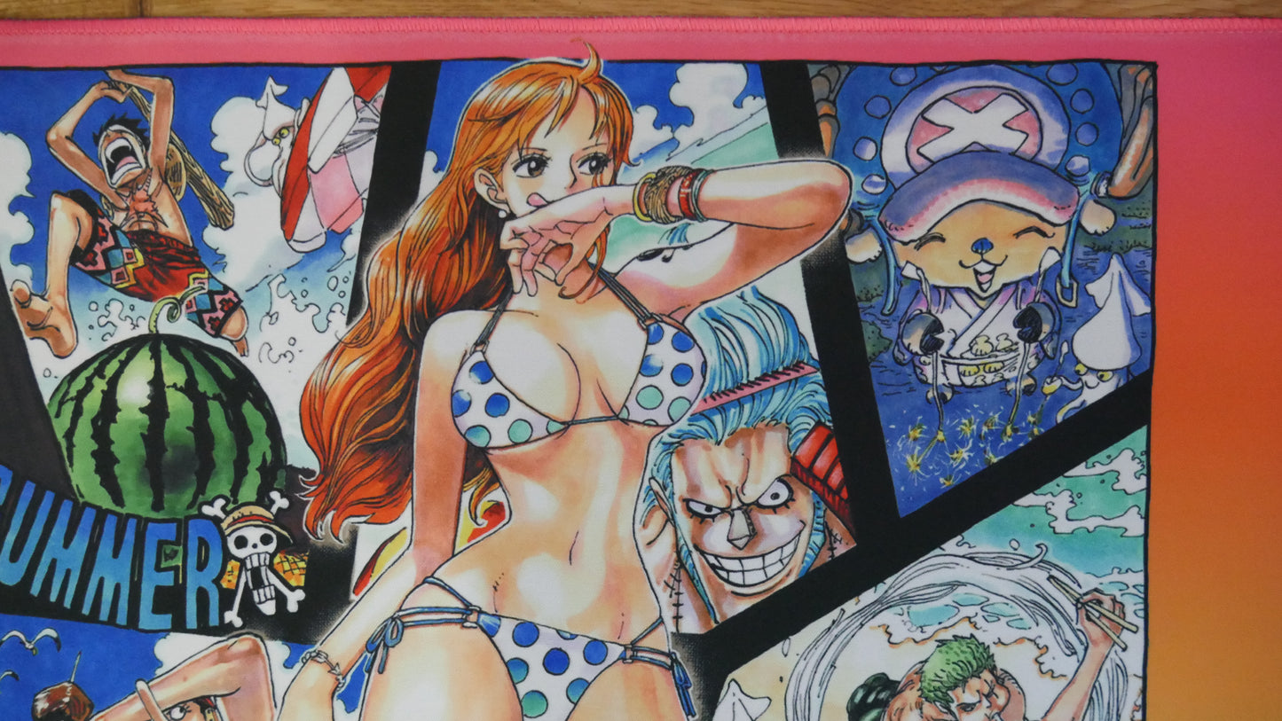 Straw Hats Cover Spread Nami Robin Luffy