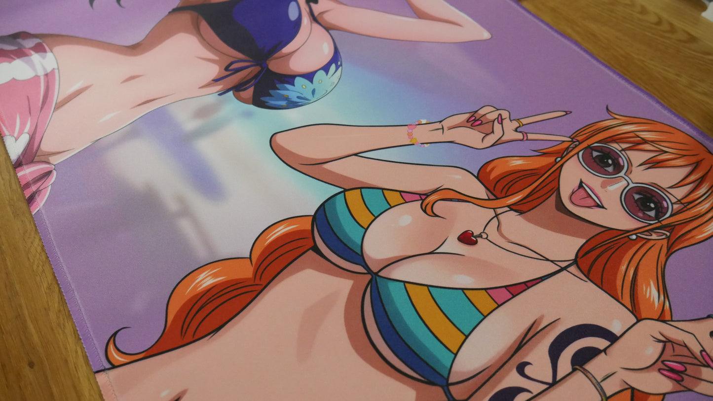 Nico Robin and Nami