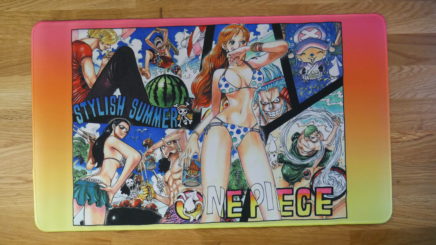 Straw Hats Cover Spread Nami Robin Luffy
