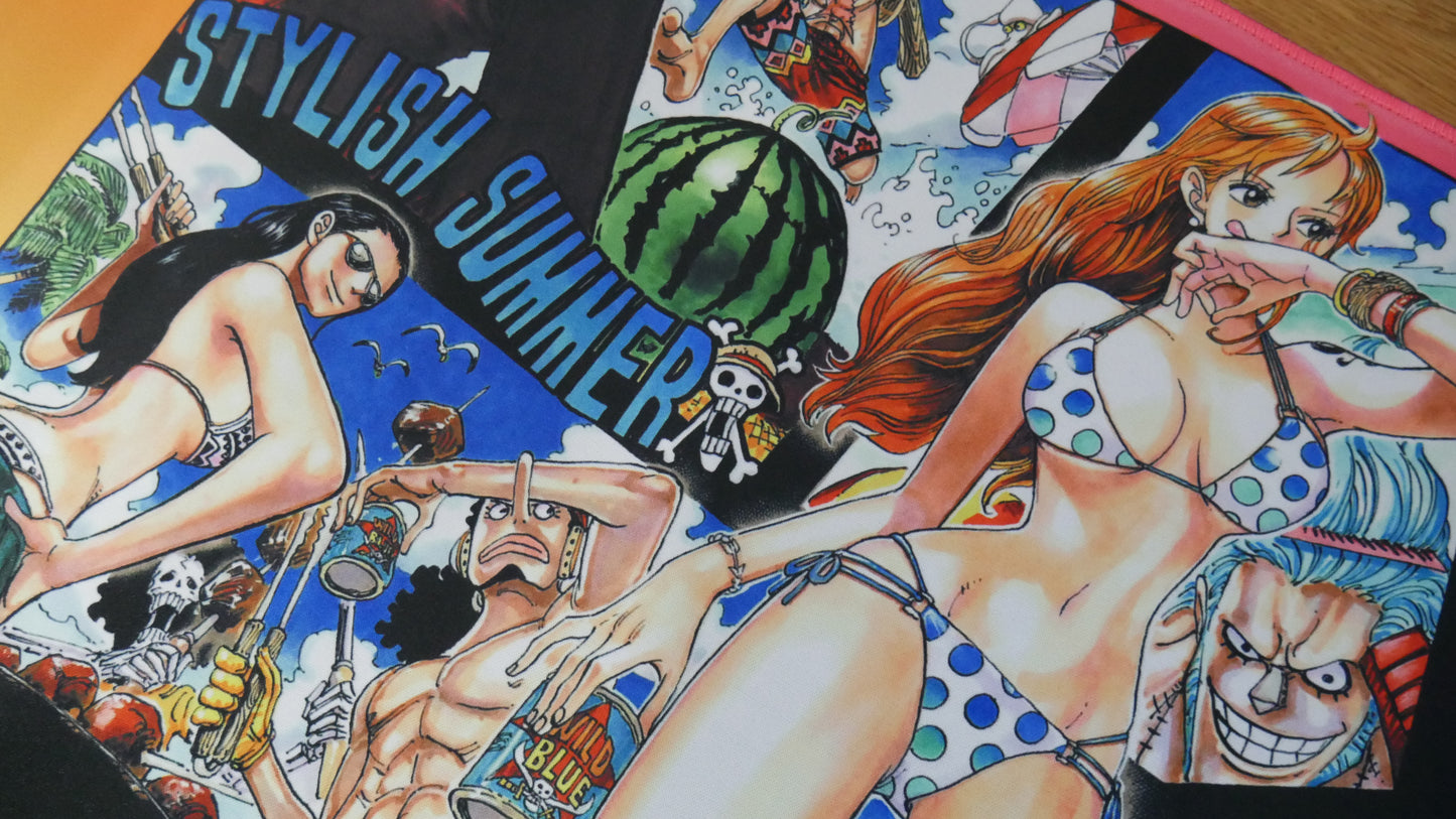 Straw Hats Cover Spread Nami Robin Luffy