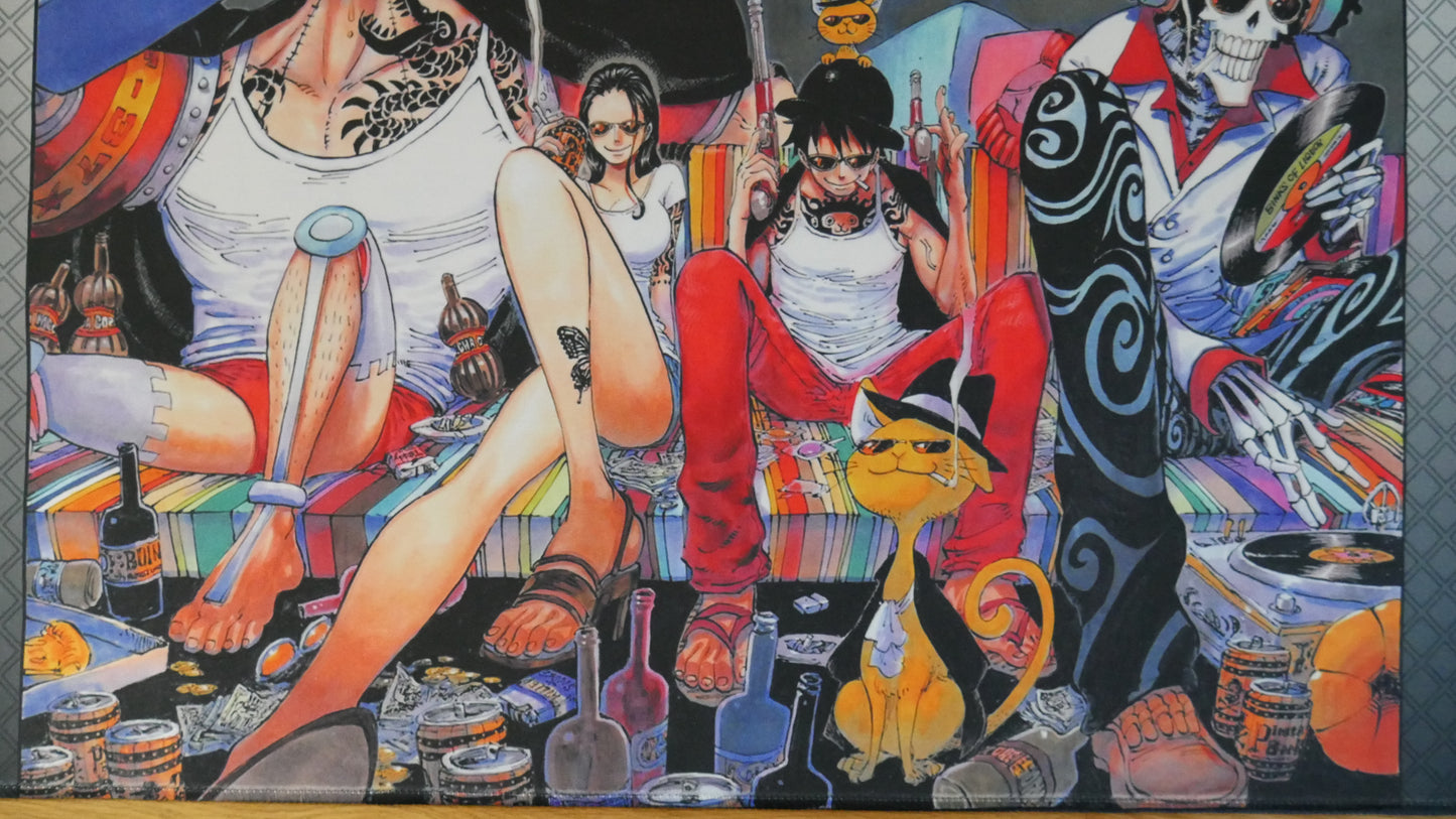 Straw Hats Color Spread Nami Robin Usopp Sanji Luffy Zoro Law