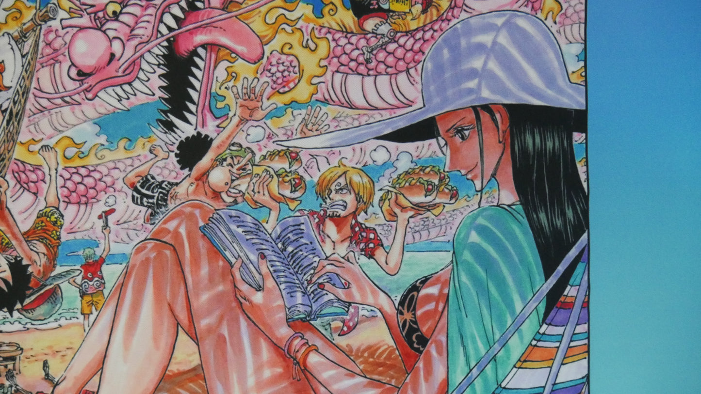 Straw Hats Color Spread Nami Robin Usopp Sanji Luffy Zoro