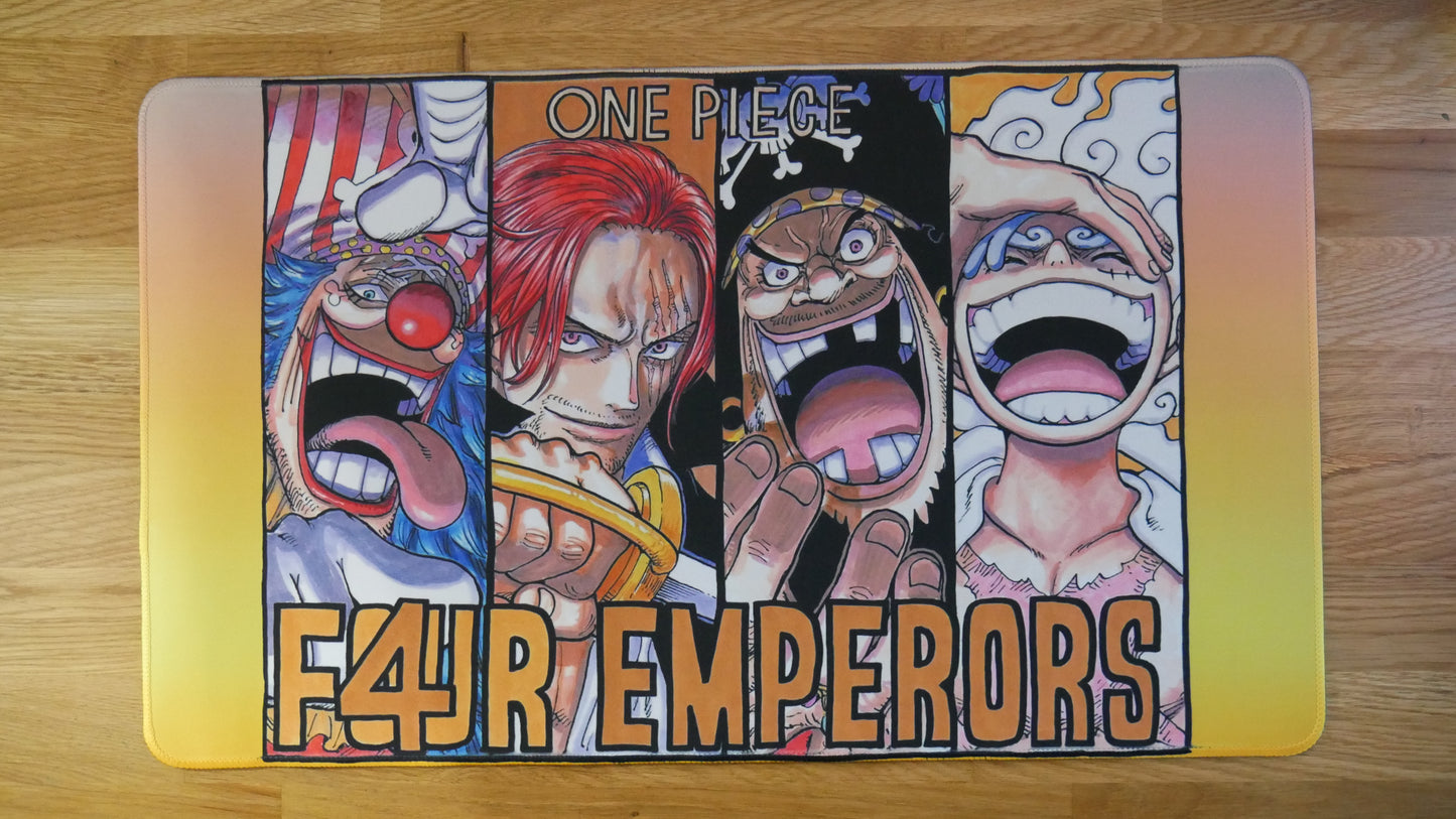 Four Emperors Buggy Luffy Shanks Blackbeard