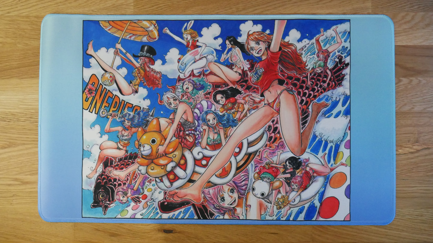 Straw Hats Color Spread Nami Robin Usopp Sanji Luffy Zoro Franky Vivi