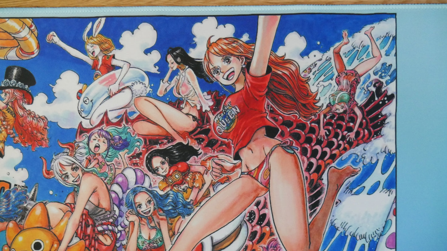 Straw Hats Color Spread Nami Robin Usopp Sanji Luffy Zoro Franky Vivi