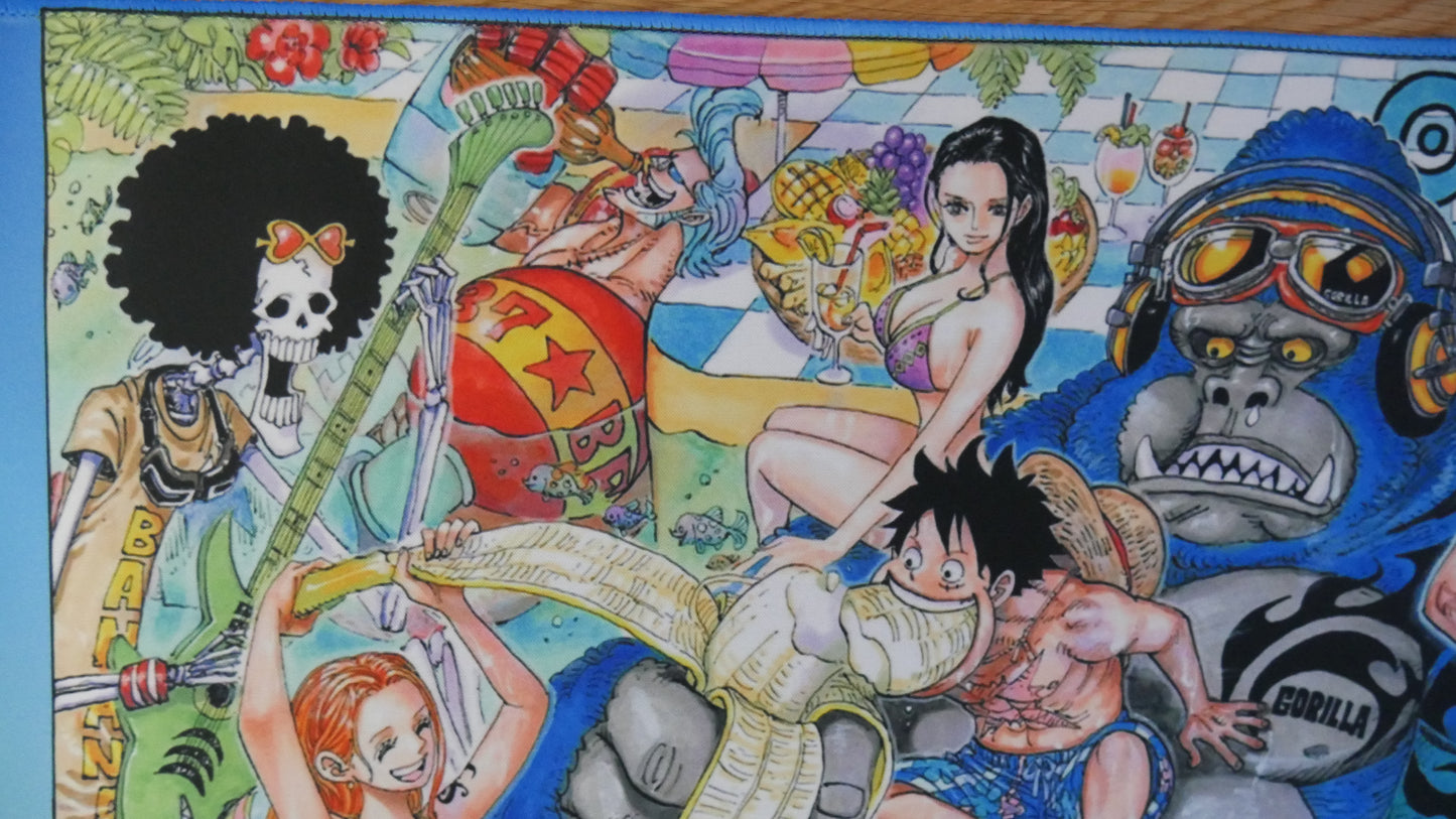 Straw Hats Color Spread Nami Robin Usopp Sanji Luffy Zoro Franky Vivi Brook