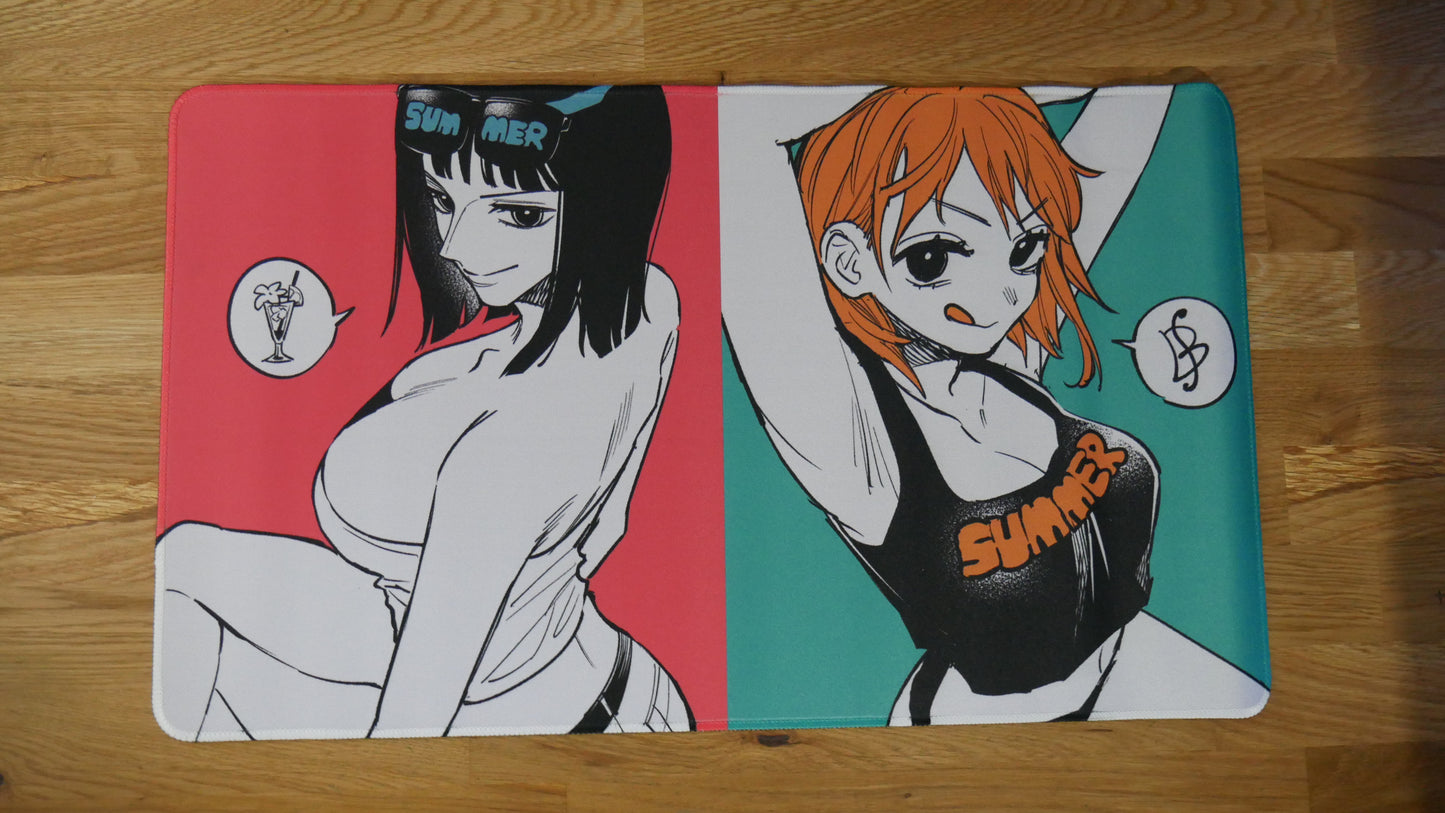 Nico Robin and Nami