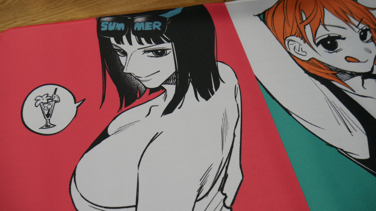 Nico Robin and Nami